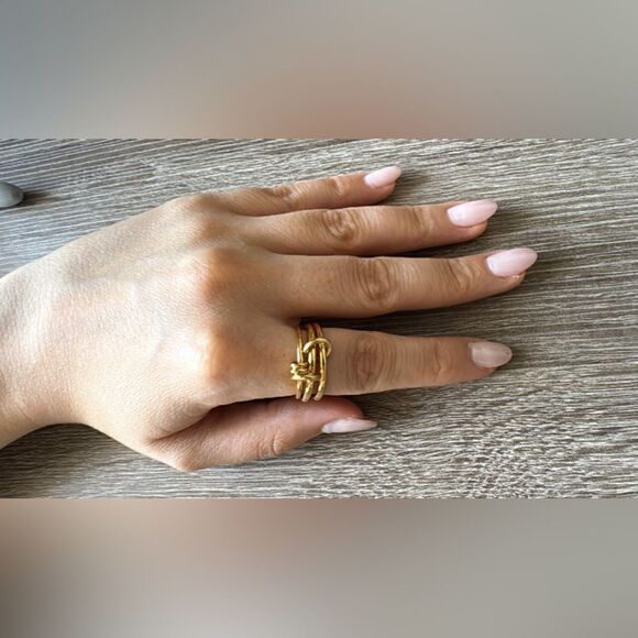 Vintage style ring A906 - Picture 3 of 3